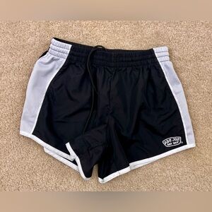 Ron Jon Black and White Athletic Shorts